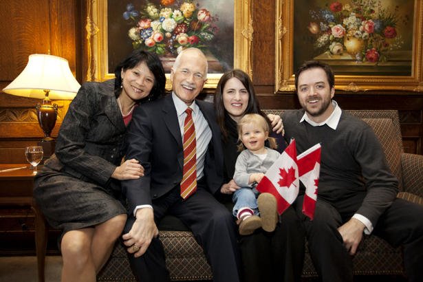 Jack Layton & Family